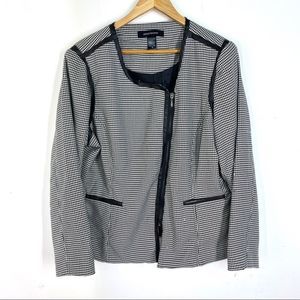 Ashley Stewart Hounds-tooth Blazer 14/16